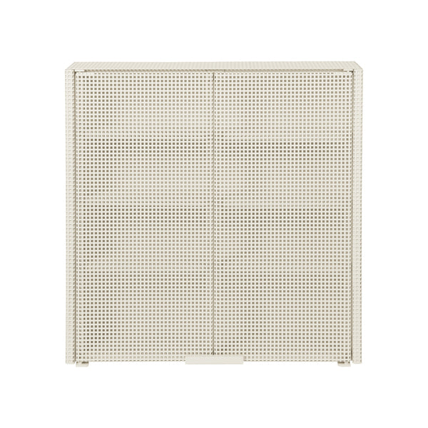 Grid wall cabinet