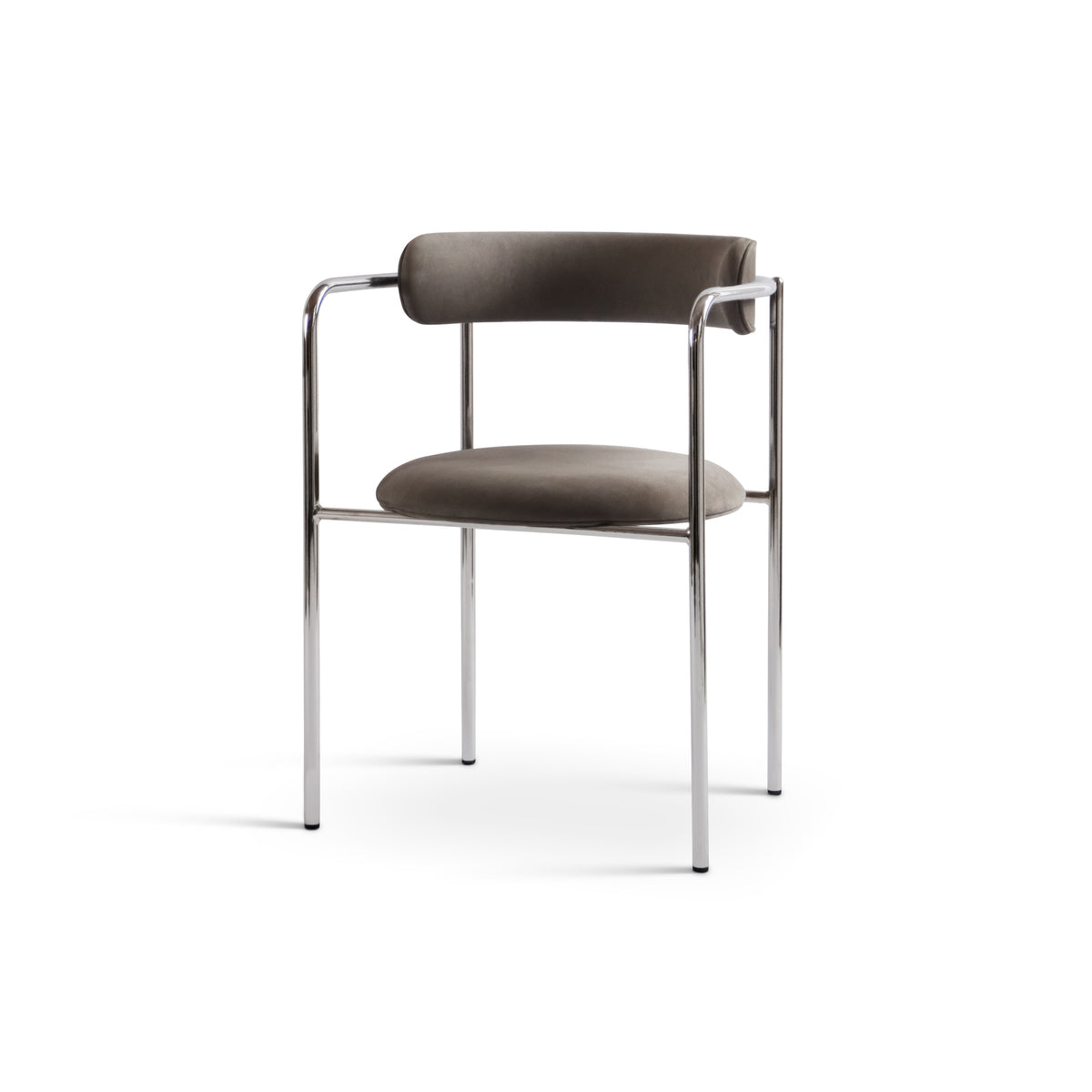 FF CHAIR ROUNDED Chrome