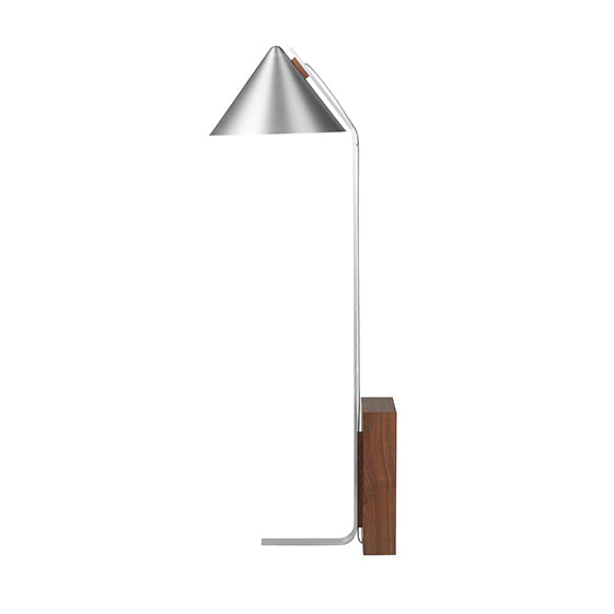 Kristina Dam studio cone floor designer lamp walnut